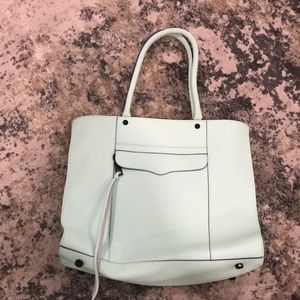Rebecca Minkoff mint green large handbag